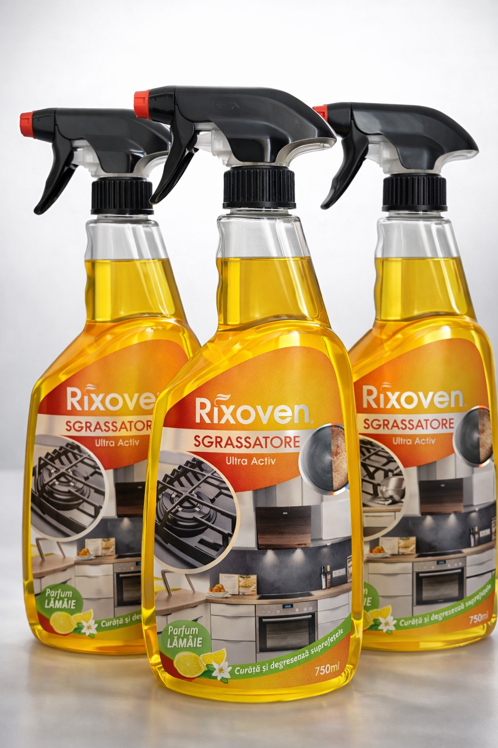 Soluție Degresantă multiple suprafețe RIXOVEN 750 ml