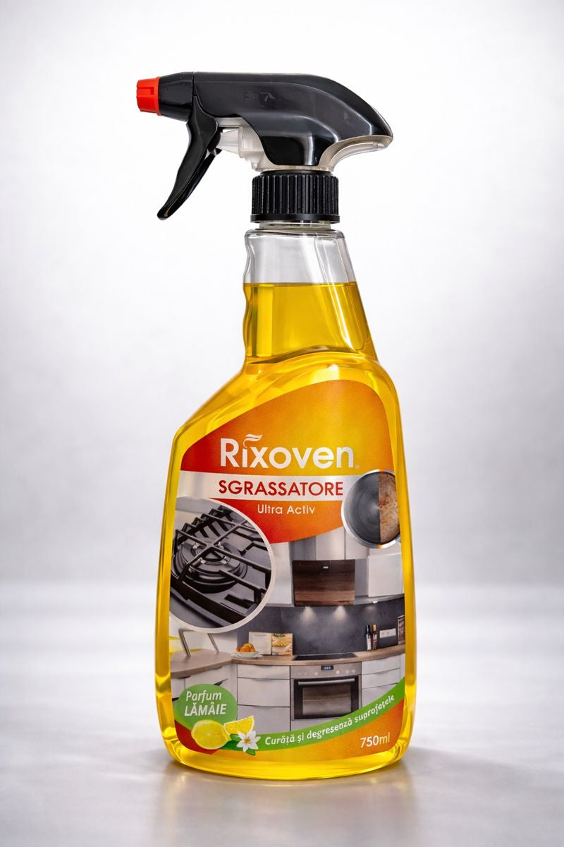 Soluție Degresantă Profesională multiple suprafețe RIXOVEN 750 ml